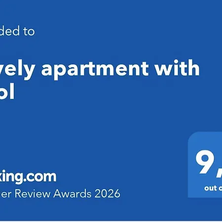 Apartment Lovely With Pool *